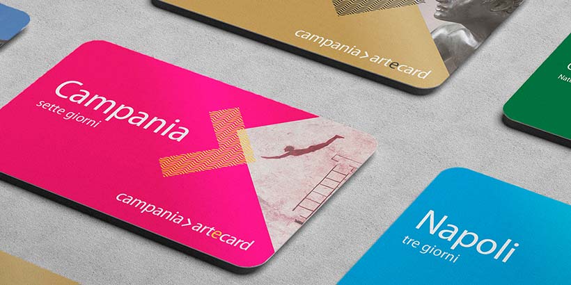 Cartes Campania Artecard pour visiter Naples et la Campanie avec transports et musées inclus.