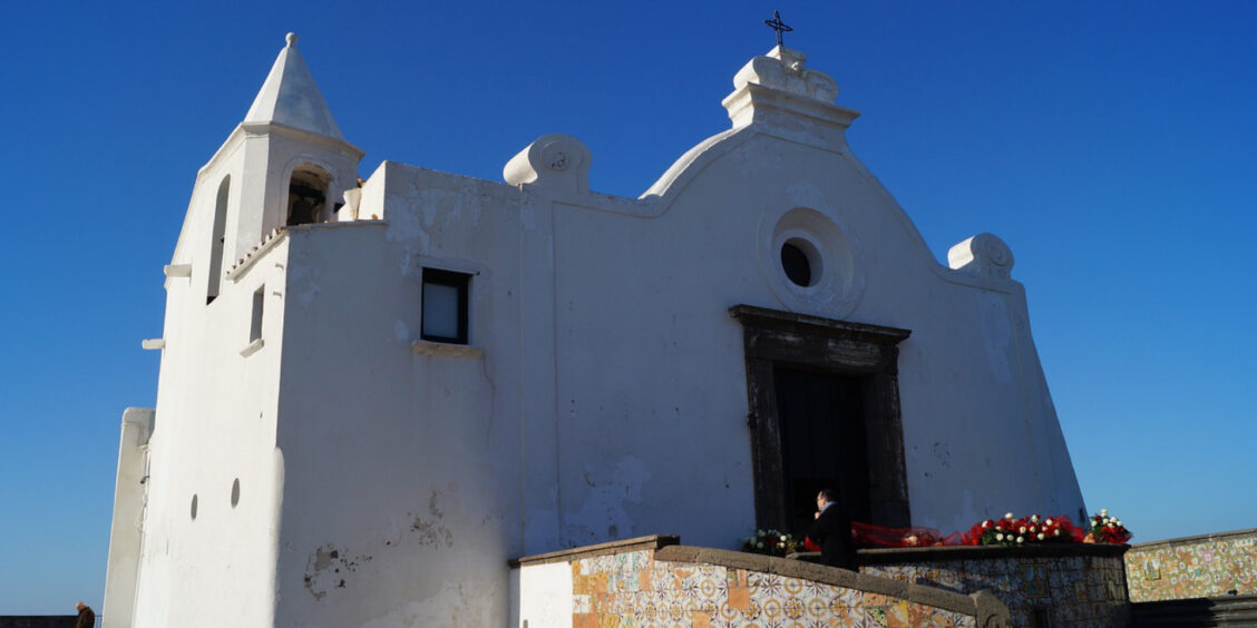 L'église du Soccorso à Forio, Ischia.