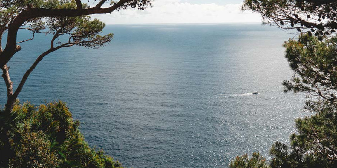 Ferry passagers assurant la liaison entre Naples et Capri.