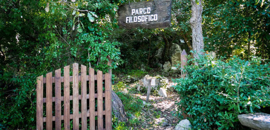 Entrée du Parc Philosophique à Anacapri.